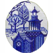 China Blue Pagoda Egg