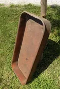 Little Red Wagon Bed Only, Wagon Pull Toy Part, Rustic Vintage Toy Decor E,