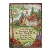 AMAZING GRACE TAPESTRY THROW