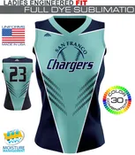 1067 | Supernova Full Dye Sublimation Softball Jersey (lettering included)