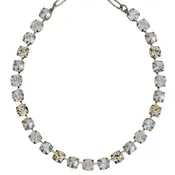Mariana "Champagne and Caviar" Rhodium Plated Must-Have Everyday Crystal Necklace, 3252 3911ro