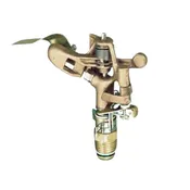 Aqua Tech | Impact Sprinkler 1/2 Male Brass Full/Part Circle | 7275