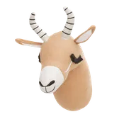 Antelope Plush Head Wall Décor