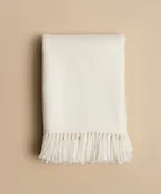Alpaca Basketweave Throw