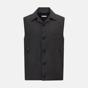 Ash Collared Linen Waistcoat