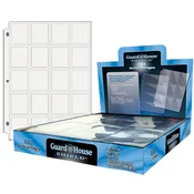 100 Guardhouse Shield Archival Thumb Cut 30 Pocket Pages 1.5×1.5 Flips