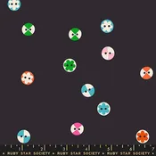 1 800 Notion || Novelty Buttons || Soft Black