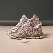 MENS ASICS | Gel- NYC (Cream/Umeboshi)