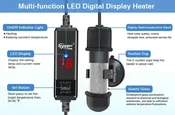 Hygger 50 Watt Submersible Aquarium Heater