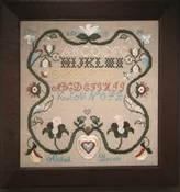 Abigail Bacon 1798 A New England sampler