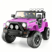 12/24V Large Electric Ride-On Truck and Motorcycle for Kids