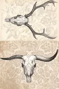 Decoupage Paper - Antler Project Block