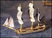 120 Gun Ship-of-the-line (L'Ocean) - Battle Sails