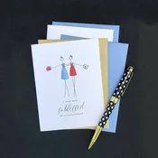 "BLESSED BY FRIENDSHIP" FRIENDSHIP CARD
