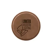 Leather Round Coaster