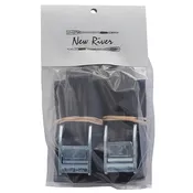 1″ Color Coded Cam Strap – Padded Packaged Pairs