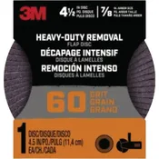 3M 4.5 In. 60-Grit Heavy Duty Removal Flap Disc