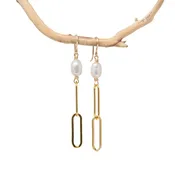 Birdie Paperclip Earrings