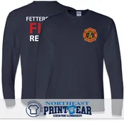 Cotton/Poly Long Sleeve Tee – Fetters Mill Fire Rescue (A1)