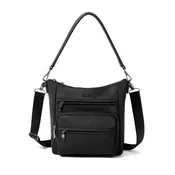 Baggallini Nolita Convertible Crossbody - Black Twill