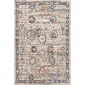 Acelynn Distressed Traditional Area Rug