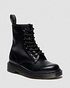 1460 Croc Emboss Leder Stiefel