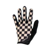 Gloves - Checkered Black/Tan