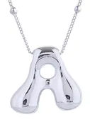 14K Gold Dipped Bold Initial Necklace