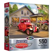 RoseArt - American Nostalgia - Hot Rod Flames - 550 Piece Jigsaw Puzzle