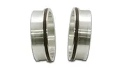 Vibrant Stainless Steel Weld Fitting w/ O-Rings for 3.5in OD Tubing