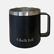 14 oz. Chalk Ink® Smokey Black Travel Mug with Clear Slider Lid