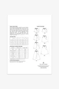 Drawstring Pant Pattern