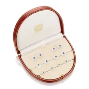 ART DECO MOONSTONE AND SAPPHIRE DRESS SET BY CARTIER, PARIS, CIRCA 1920