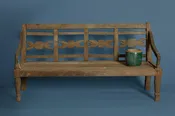 Dutch Colonial Teak Bench from Sumatra