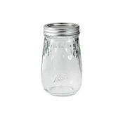 Ball Flute Canning Jars - Regular Mouth - Pint (4 pk)