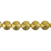Patterned Wire - Brass - Cymbal 24 gauge Dead Soft - 6"