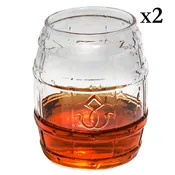 Add 2 More Barrel Glasses