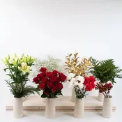Candy Cane Christmas Bouquet Bar Flower Kit