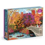 Autumn on Bow Bridge 1000 Piece Puzzle