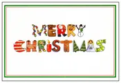 Christmas Greeting Card – Merry Christmas