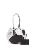 Adam Pendleton x Gabriela Hearst Nina Bag in Black & White Satin № 11