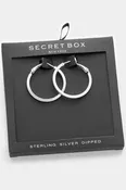 14K Gold Dipped Metal Hoops