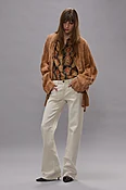 Boy Flare - Ecru Stretch