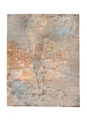Oriental Rug Indian Handmade Area Modern 11'9"x15'3" (12x15) Brown Brown Abstract Design #A36469