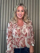 Audrey Floral Blouse