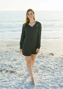 Ahi Breeze Cover Up Dress | Sea Storm