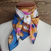 Cowboy Images Toffee Caramel Pink Silk Wild Rag 44×44