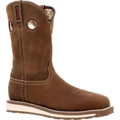 Durango Men's Maverick WXP Steel Toe Waterproof Western Wedge Work Boot - Timber Tan