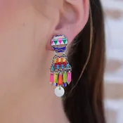 African Dance Earrings