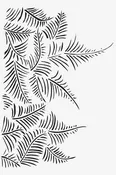 Fern Digital Placement Stencil